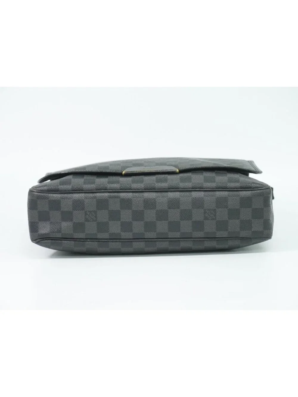 Louis Vuitton LV Daniel MM Damier Graphite Shoulder Bag Black Gray